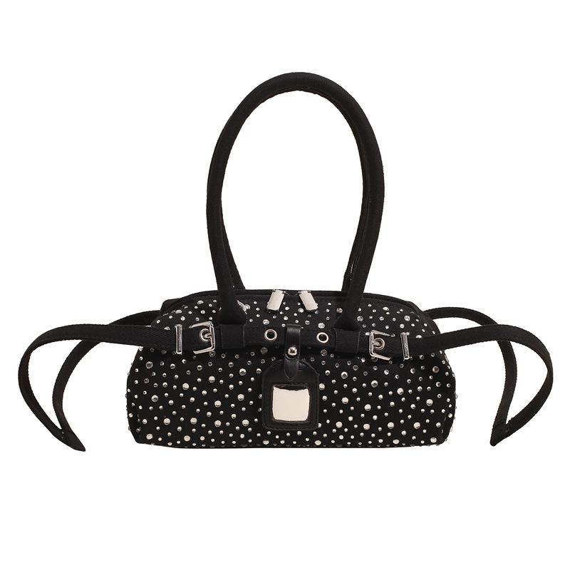 2025 spring and summer new women s bag fashion rivet handbag large capacity shoulder crossbody versatile denim tote bag чёрный
2025 spring and summer new women s bag fashion rivet handbag large capacity shoulder crossbody versatile denim tote bag чёрный