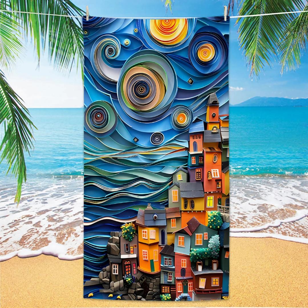 Van Gogh Beach Towel - Quick Dry Anti Sand, Lightweight Microfiber for Swim, Yoga, Travel, Gym W30*H60(CM)
Van Gogh Beach Towel - Quick Dry Anti Sand, Lightweight Microfiber for Swim, Yoga, Travel, Gym W30*H60(CM)
