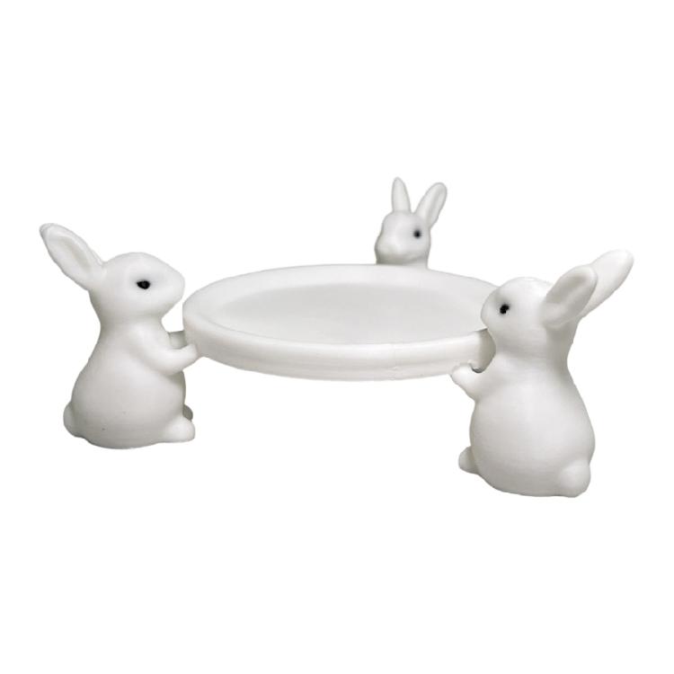 Rabbit Plate 3D Printed Easter Bunnies Cake Stand Serving Tray for Desserts Jewellery Wedding Crafts Decoration Gift
Rabbit Plate 3D Printed Easter Bunnies Cake Stand Serving Tray for Desserts Jewellery Wedding Crafts Decoration Gift