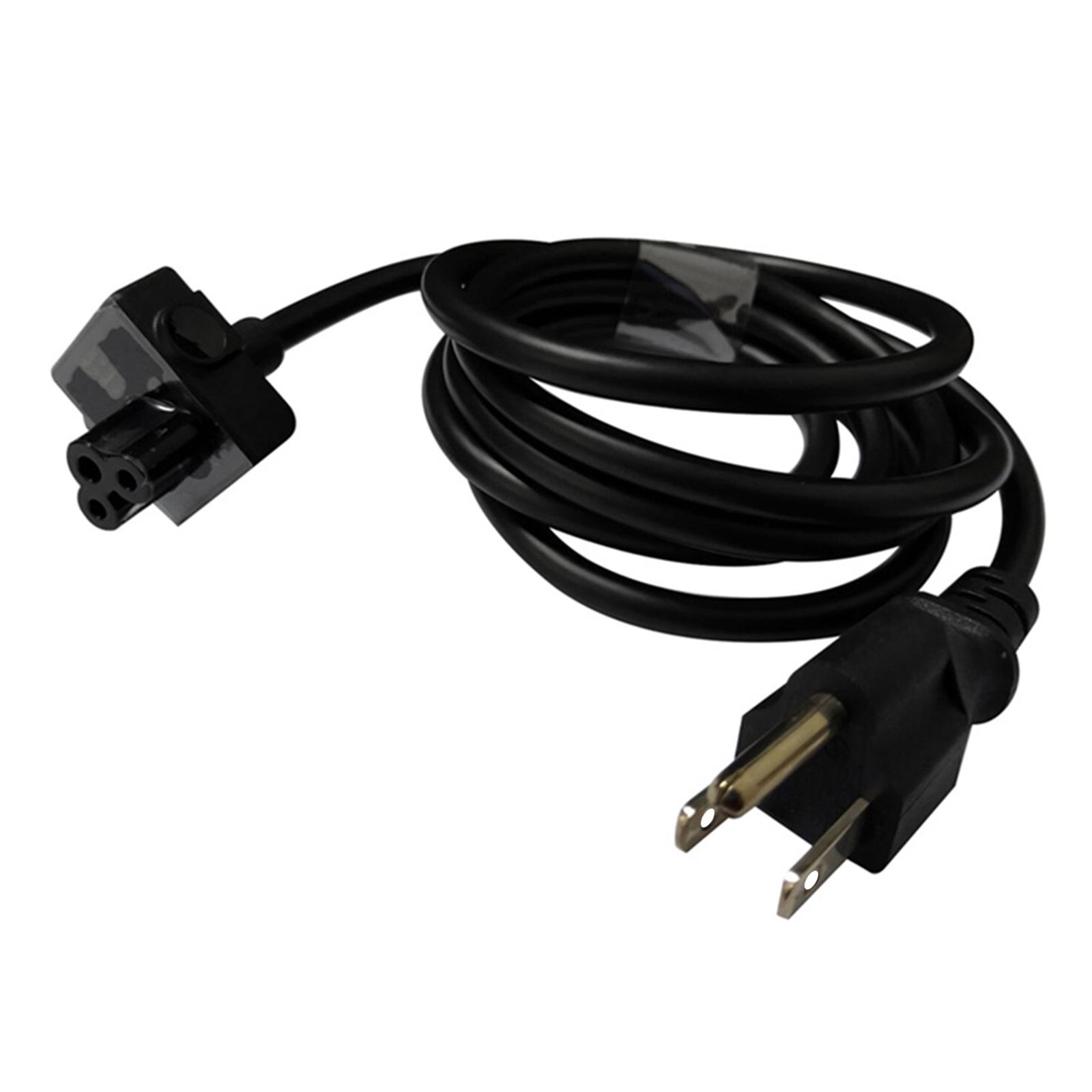 Convenient Extension Cable 5-15P to C5 Cable Essential Power Extension Cord 1.8m Practical Power Transfer Cable 125V 7A
Convenient Extension Cable 5-15P to C5 Cable Essential Power Extension Cord 1.8m Practical Power Transfer Cable 125V 7A