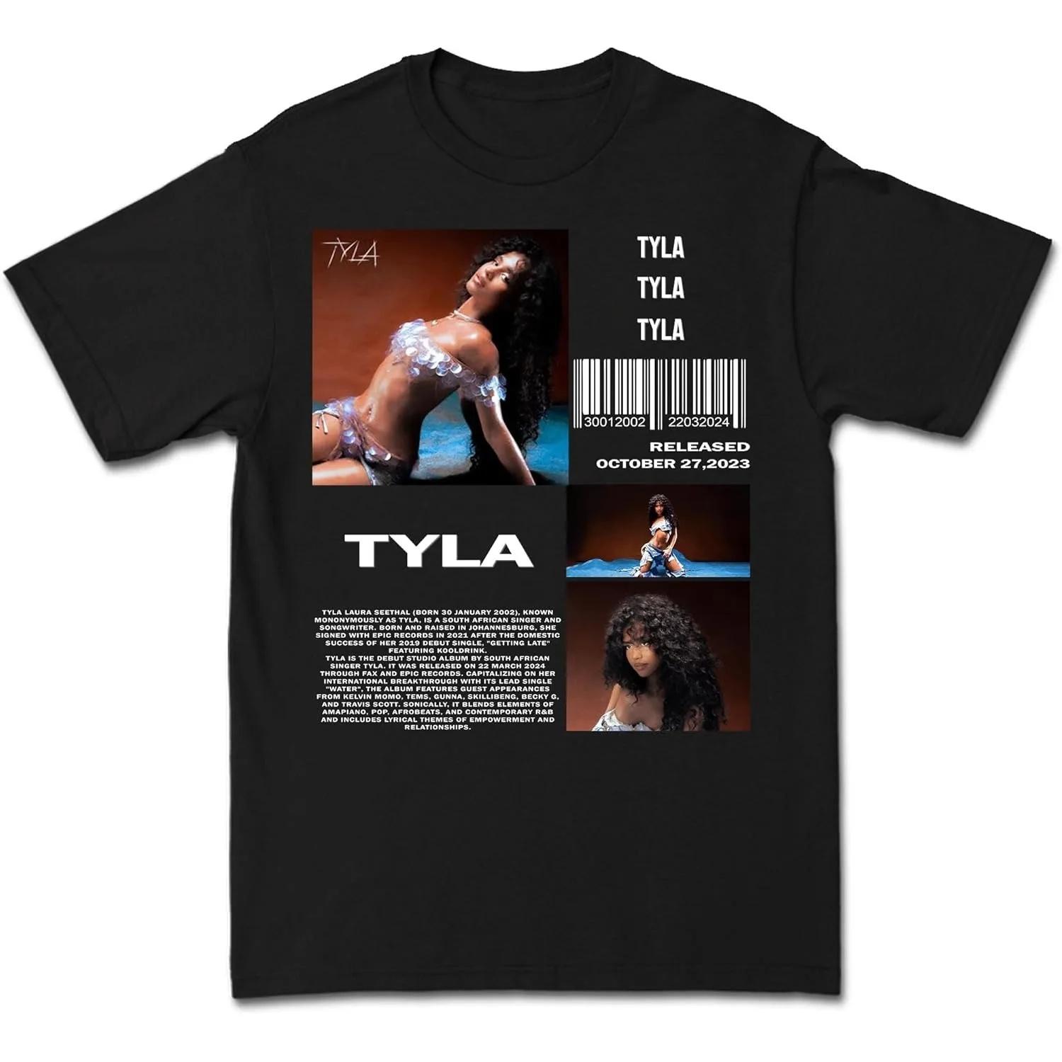 Tyla Tshirt Unisex Short Sleeve Tour T-shirts Men Women Streetwear Cotton Printing Casual Fashion Unisex S чёрный
Tyla Tshirt Unisex Short Sleeve Tour T-shirts Men Women Streetwear Cotton Printing Casual Fashion Unisex S чёрный