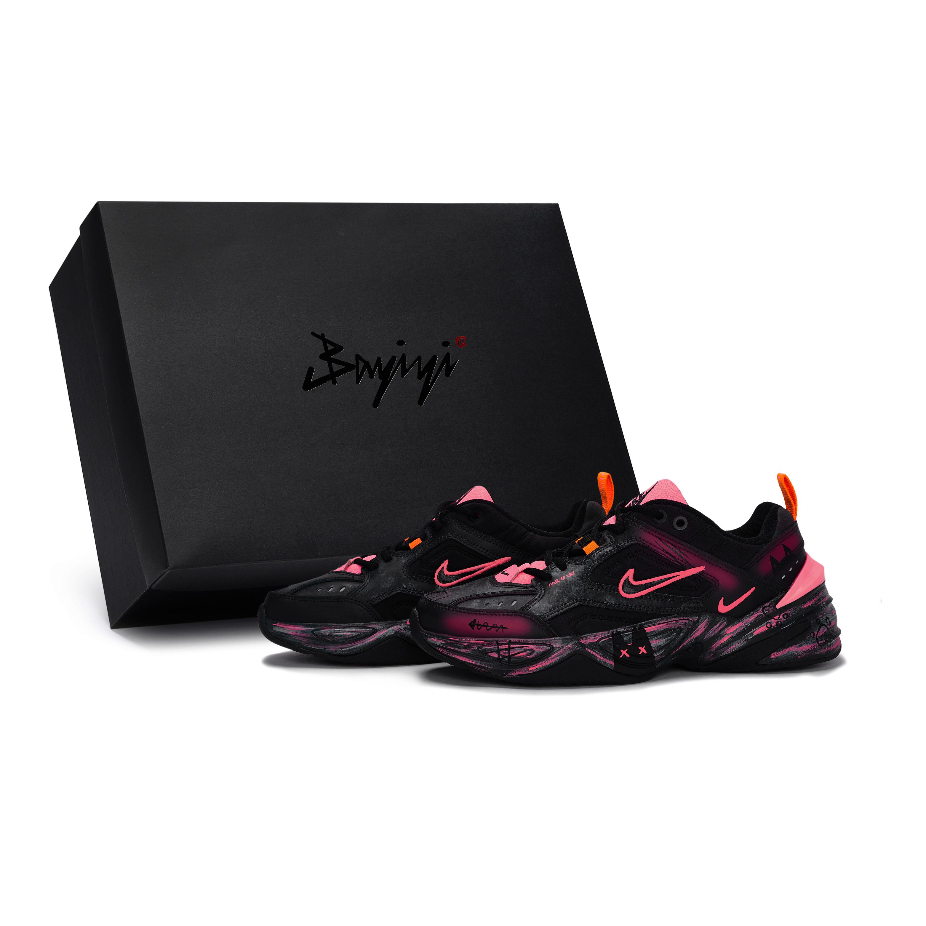 Nike M2K Tekno Chunky Sneakers Unisex Low Top Black Rose Red AV4789-008(Team80-S-BOX) 42.5
Nike M2K Tekno Chunky Sneakers Unisex Low Top Black Rose Red AV4789-008(Team80-S-BOX) 42.5
