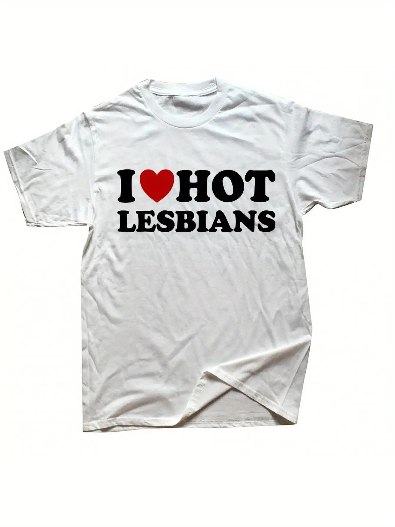 I Love Hot Lesbians Graphic TShirt Harajuku Short Sleeve Casual Womens Tshirt Clothing Street Tops Tees Aesthetic Clothes S
I Love Hot Lesbians Graphic TShirt Harajuku Short Sleeve Casual Womens Tshirt Clothing Street Tops Tees Aesthetic Clothes S