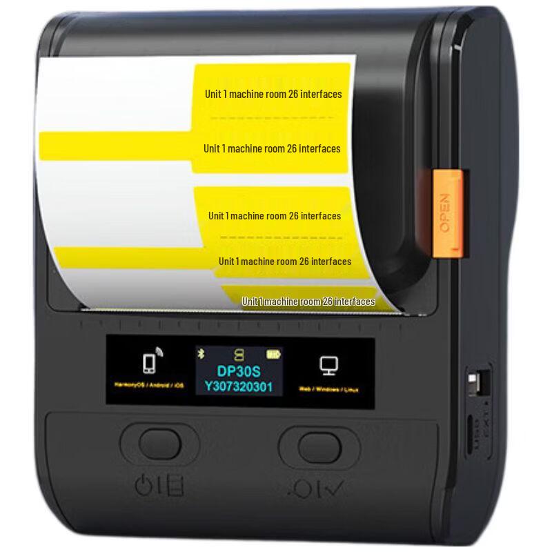Detong DP30S Bluetooth Handheld Thermal Label Printer Kit CN plug (adapter included)
Detong DP30S Bluetooth Handheld Thermal Label Printer Kit CN plug (adapter included)