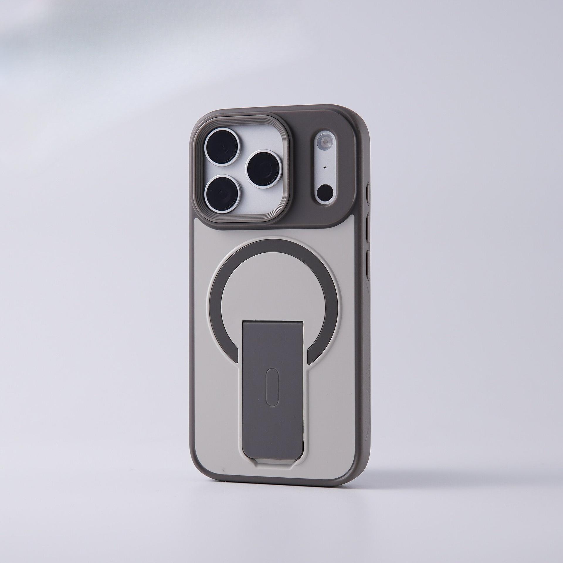 iPhone 17 Pro Max Matte Magnetic Bracket Case with Frosted Hard Finish iPhone 17 Air
iPhone 17 Pro Max Matte Magnetic Bracket Case with Frosted Hard Finish iPhone 17 Air