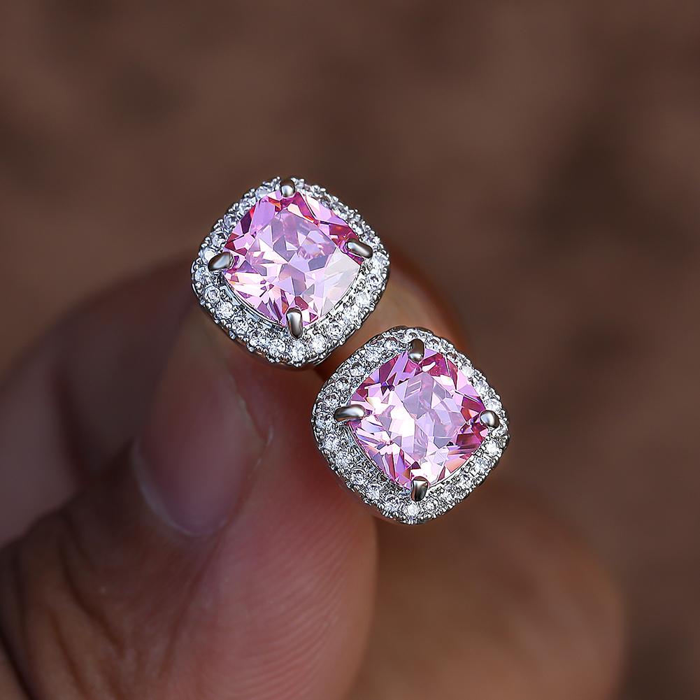 1 пара роскошных сережек-гвоздиков принцессы цвета розового золота цвета шампанского с завинчивающейся головкой, четыре спиральных серьги с когтями, ювелирные изделия розовый
1 пара роскошных сережек-гвоздиков принцессы цвета розового золота цвета шампанского с завинчивающейся головкой, четыре спиральных серьги с когтями, ювелирные изделия розовый