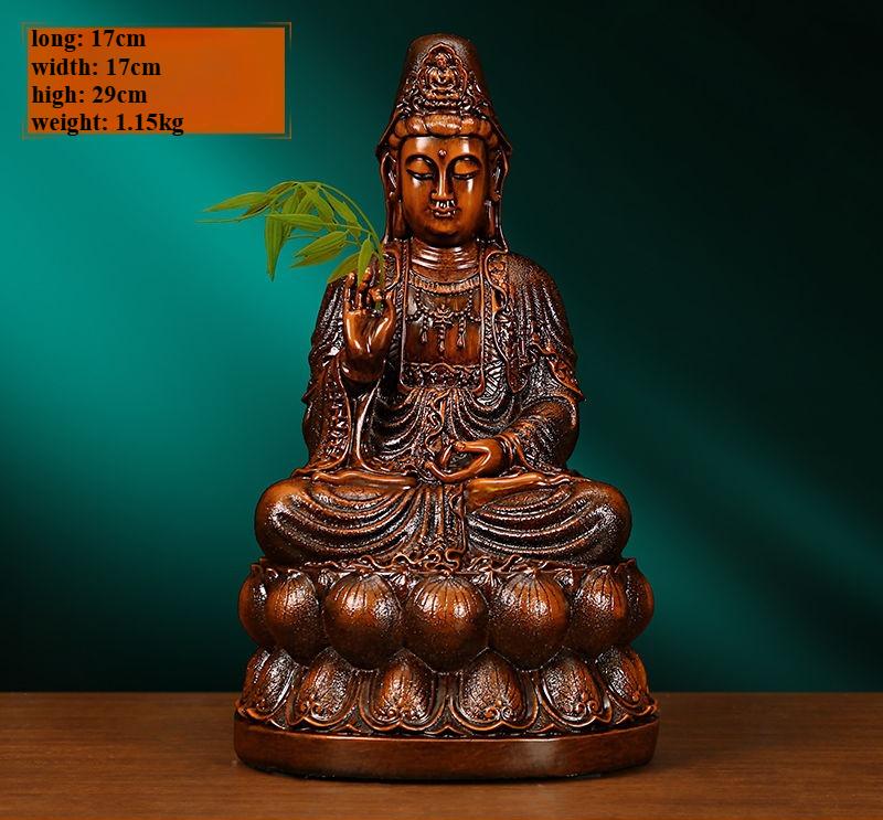 Feng Shui Resin Guanyin Bodhisattva Buddha Statue Decoration Home Statue
Feng Shui Resin Guanyin Bodhisattva Buddha Statue Decoration Home Statue
