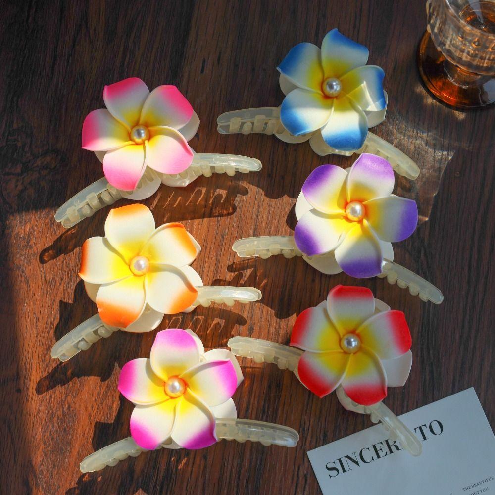 Pearl Flower Hair Claw Bohemia Barrettes Large Shark Clip Fashion Flower Hair Clip Beach Style 2
Pearl Flower Hair Claw Bohemia Barrettes Large Shark Clip Fashion Flower Hair Clip Beach Style 2