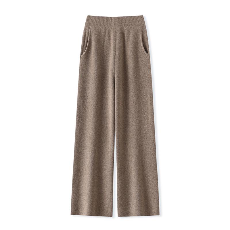 Жіночі в язані штани з 100% вовни з широкими штанинами, високою посадкою, довжиною до підлоги для повсякденного носіння восени/взимку XL for height 166-170cm
Жіночі в язані штани з 100% вовни з широкими штанинами, високою посадкою, довжиною до підлоги для повсякденного носіння восени/взимку XL for height 166-170cm