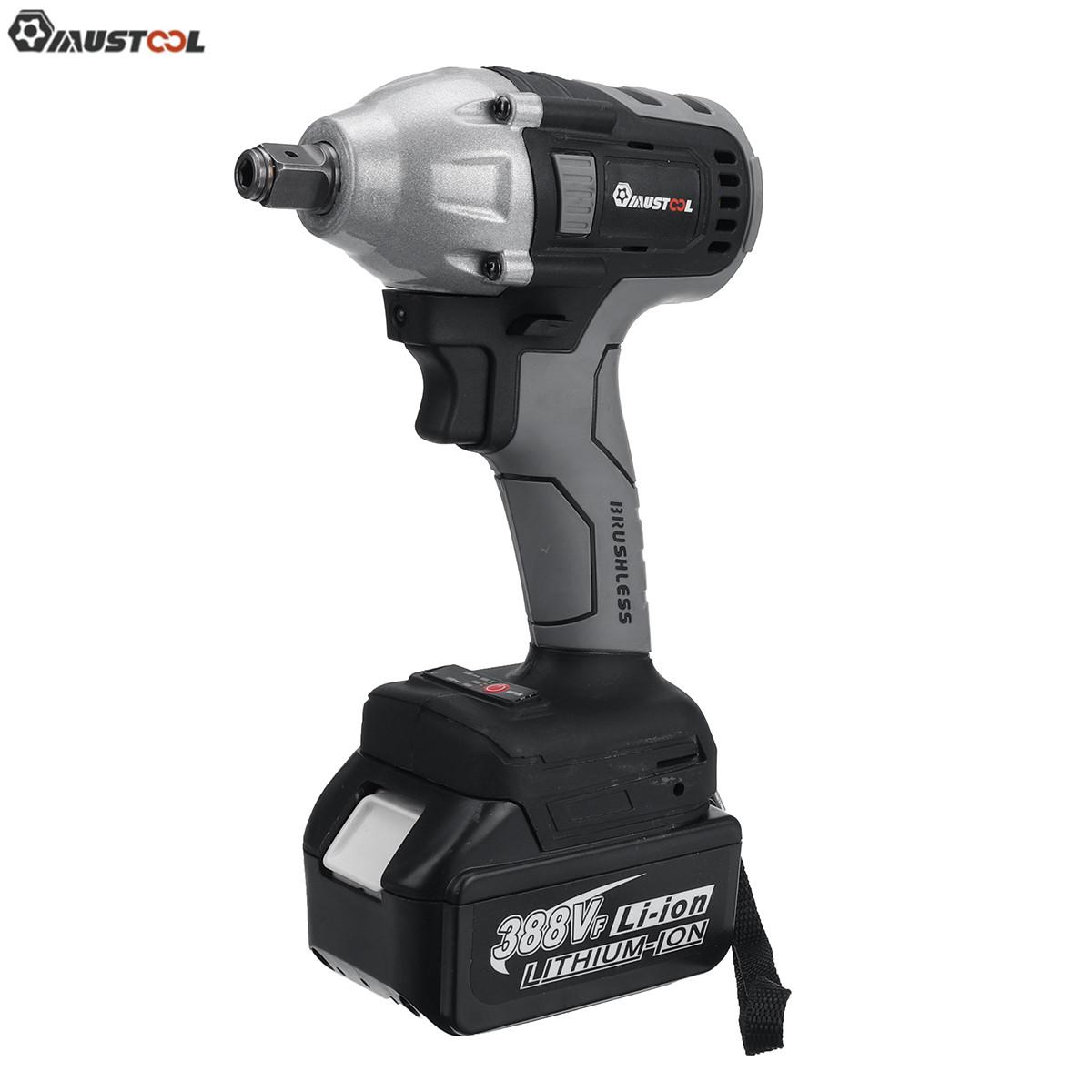 MUSTOOL 800N.m 388VF Бесщеточный электрический ударный гайковерт Перезаряжаемый квадратный аккумуляторный ключ 1/2 Электроинструменты для аккумулятора Makiita 18 В
MUSTOOL 800N.m 388VF Бесщеточный электрический ударный гайковерт Перезаряжаемый квадратный аккумуляторный ключ 1/2 Электроинструменты для аккумулятора Makiita 18 В