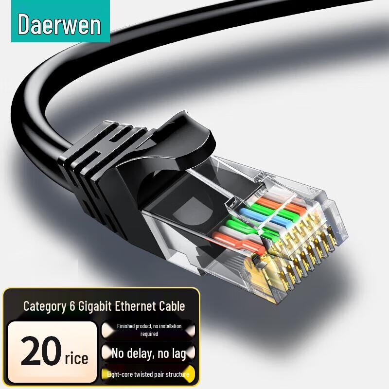 DOREWIN CAT6 Gigabit Ethernet Cable
DOREWIN CAT6 Gigabit Ethernet Cable