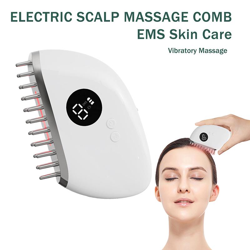 Electric Massage Comb Hair Care Vibration Prevention Hair Loss Treatment Blue Red Light Hair Growth Comb Massager Scalp Care
Electric Massage Comb Hair Care Vibration Prevention Hair Loss Treatment Blue Red Light Hair Growth Comb Massager Scalp Care