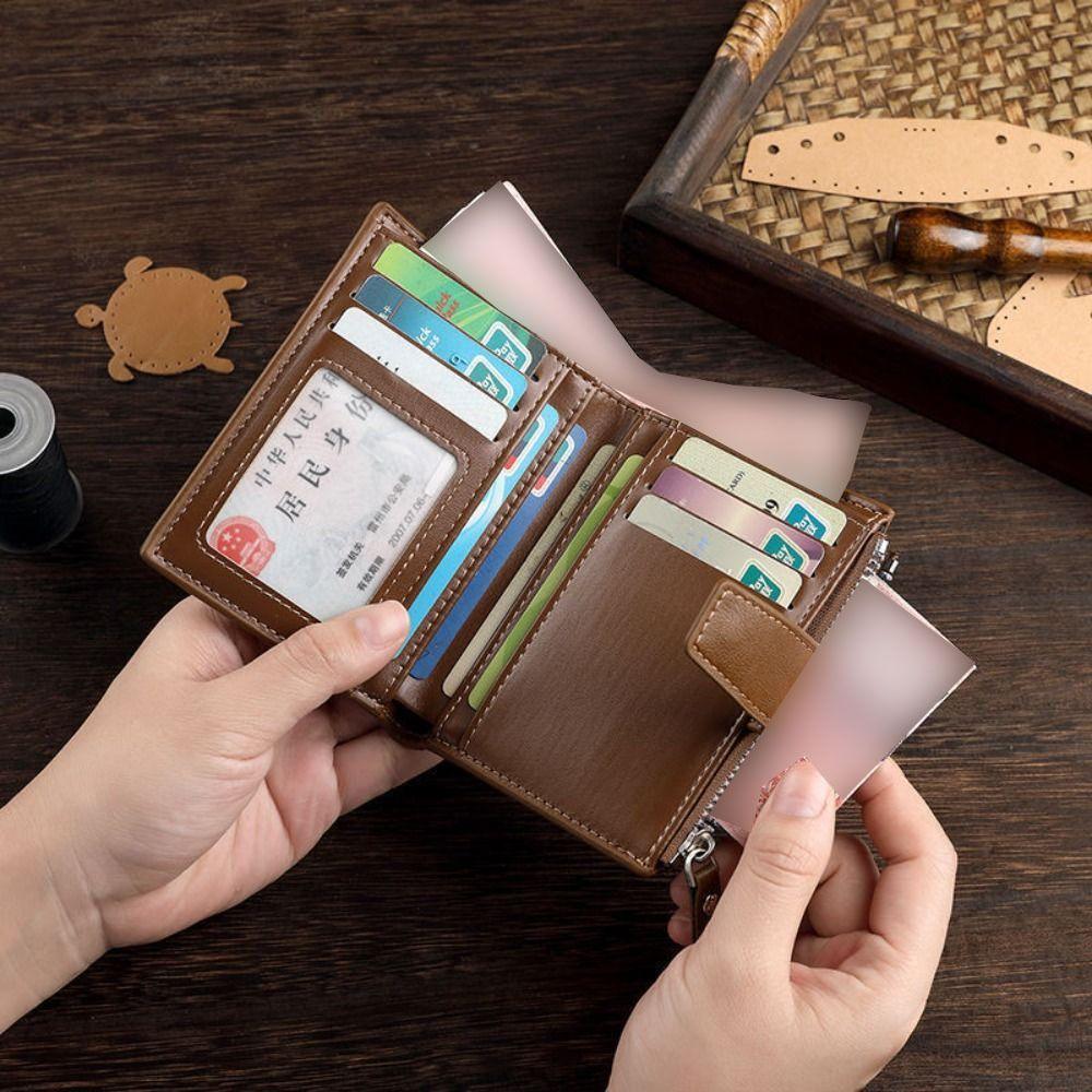 Purse Men PU Wallet Card Brand ID Card Holder Creative Business Clutch Bag Women коричневий
Purse Men PU Wallet Card Brand ID Card Holder Creative Business Clutch Bag Women коричневий