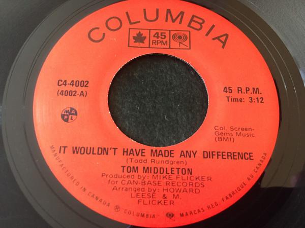 7-дюймовая пластинка TOM MIDDLETON It Wouldnt Have Made Any Differenc C44002 Columbia 1973 Канада Рок Б/у
7-дюймовая пластинка TOM MIDDLETON It Wouldnt Have Made Any Differenc C44002 Columbia 1973 Канада Рок Б/у