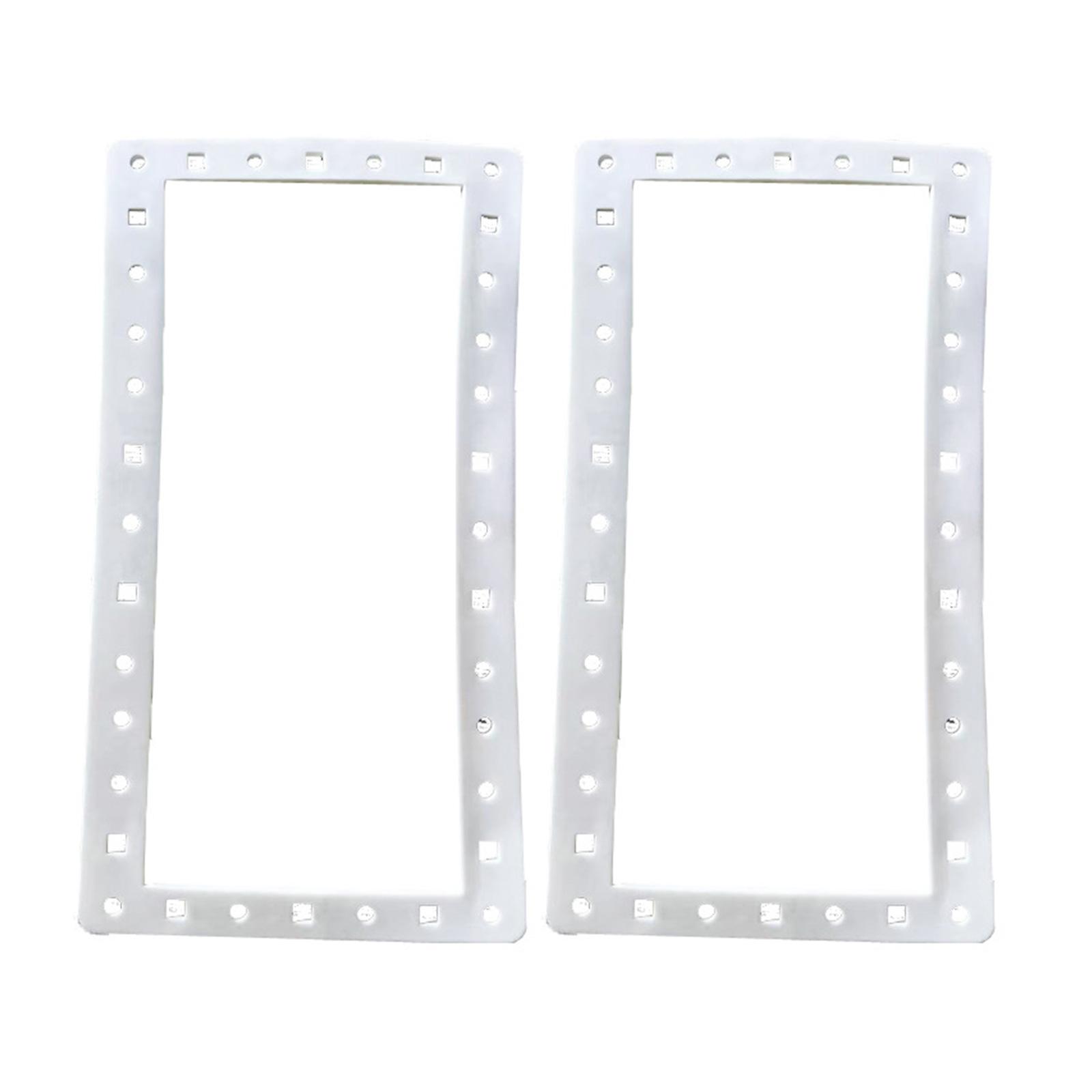 2 шт. Силиконовая прокладка-бабочка Замена для SPX1091GW SP1091LX Широкое горло Для надземного бассейна Автоматический скиммер