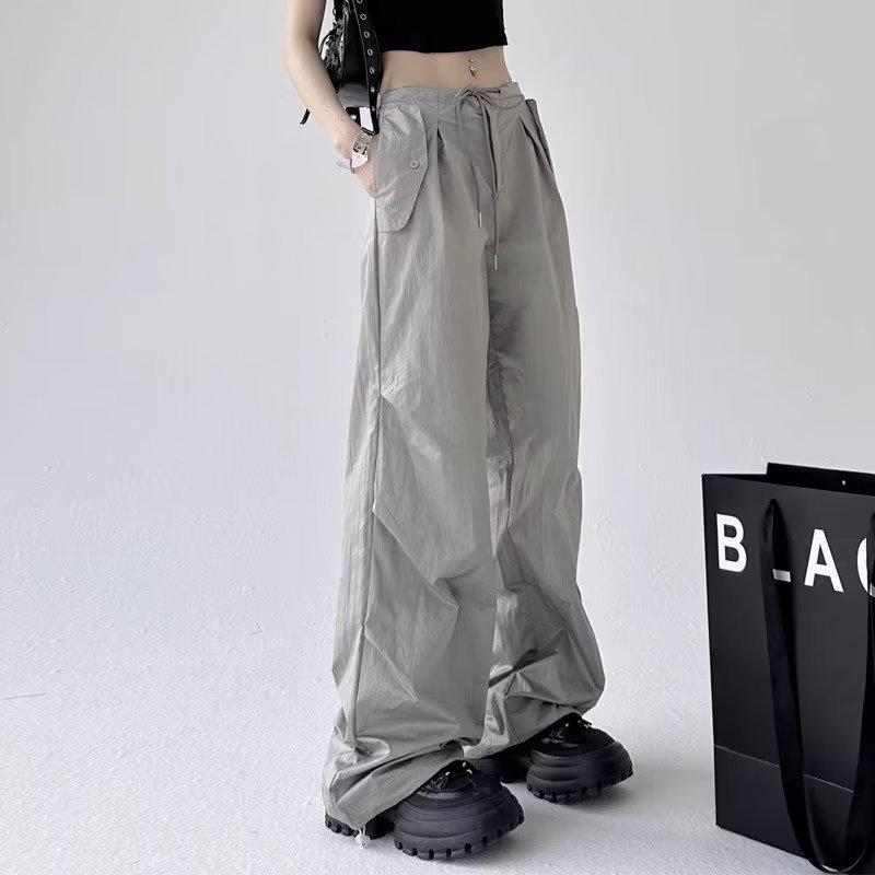 2025 Women s Loose Casual Korean Trend Wide-Leg Summer Trousers 3XL 
2025 Women s Loose Casual Korean Trend Wide-Leg Summer Trousers 3XL