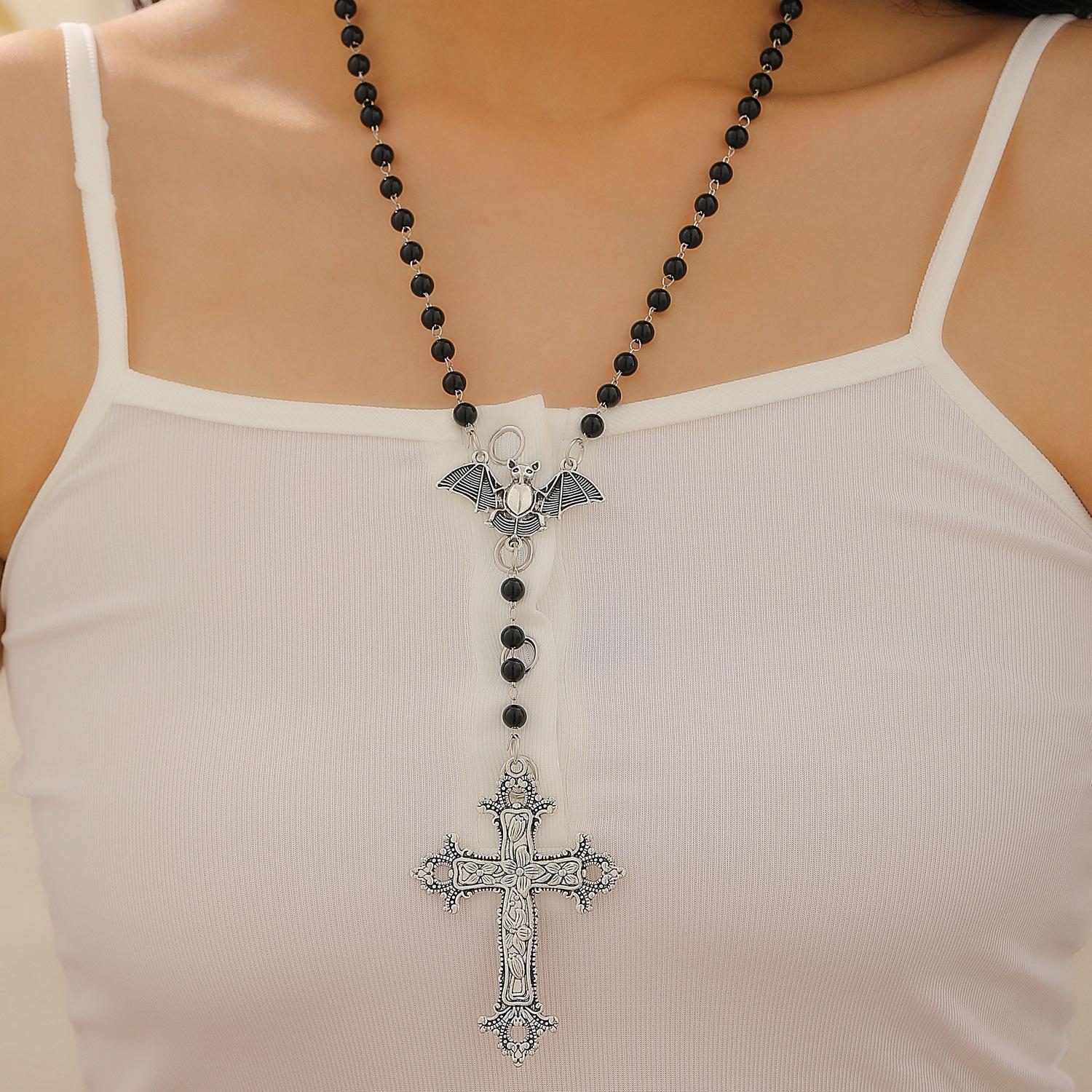 Трендовое многослойное ожерелье с кисточками и жемчугом в темном готическом стиле Y2K
Трендовое многослойное ожерелье с кисточками и жемчугом в темном готическом стиле Y2K