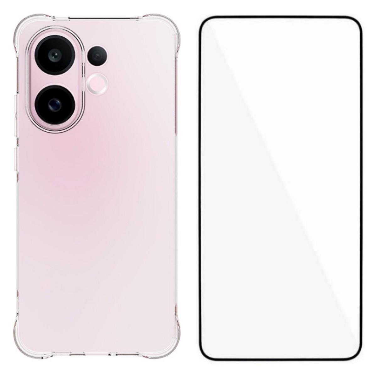 Чехол для vivo S30 5G WANLONFENG Серии WL 2.0 мм ТПУ Чехол для телефона с Защитной пленкой из закаленного стекла Transparent
Чехол для vivo S30 5G WANLONFENG Серии WL 2.0 мм ТПУ Чехол для телефона с Защитной пленкой из закаленного стекла Transparent