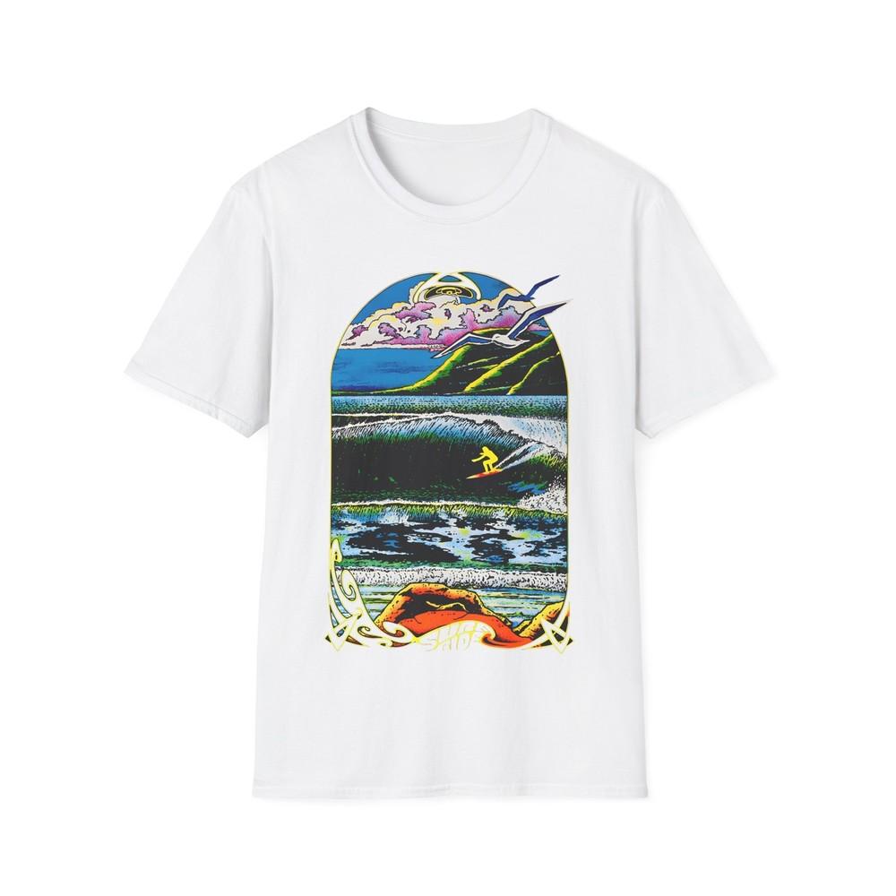 1976 surf rider psychedelic black light poster tshirt 2XL
1976 surf rider psychedelic black light poster tshirt 2XL