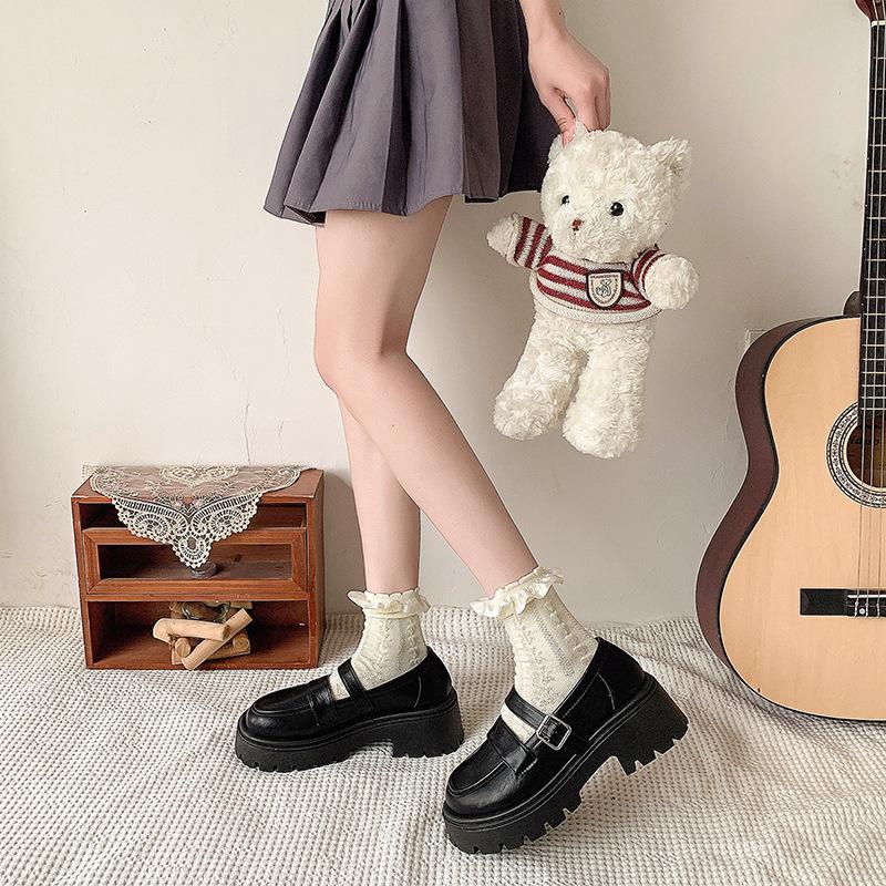 Retro British platform small leather shoes women s 2024 autumn new college style Japanese jk with skirt Mary Jane single shoes 35 чёрный
Retro British platform small leather shoes women s 2024 autumn new college style Japanese jk with skirt Mary Jane single shoes 35 чёрный