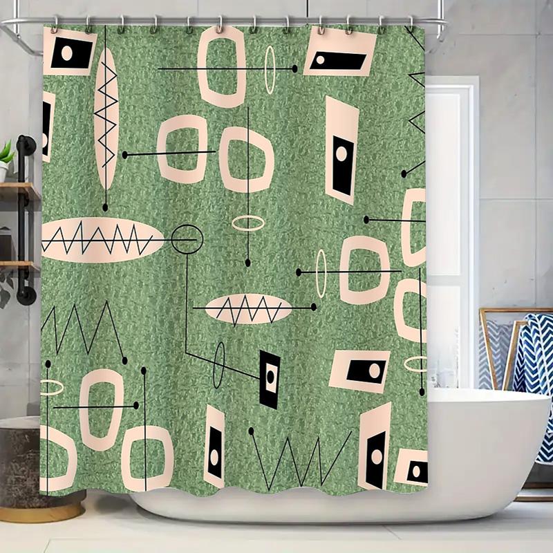 Shower Curtain Botanical Leaf Pattern Waterproof Fabric Bathroom Decor Vintage Farmhouse Style Modern Home Textile Accessories W60H190(CM)-1 Pcs
Shower Curtain Botanical Leaf Pattern Waterproof Fabric Bathroom Decor Vintage Farmhouse Style Modern Home Textile Accessories W60H190(CM)-1 Pcs
