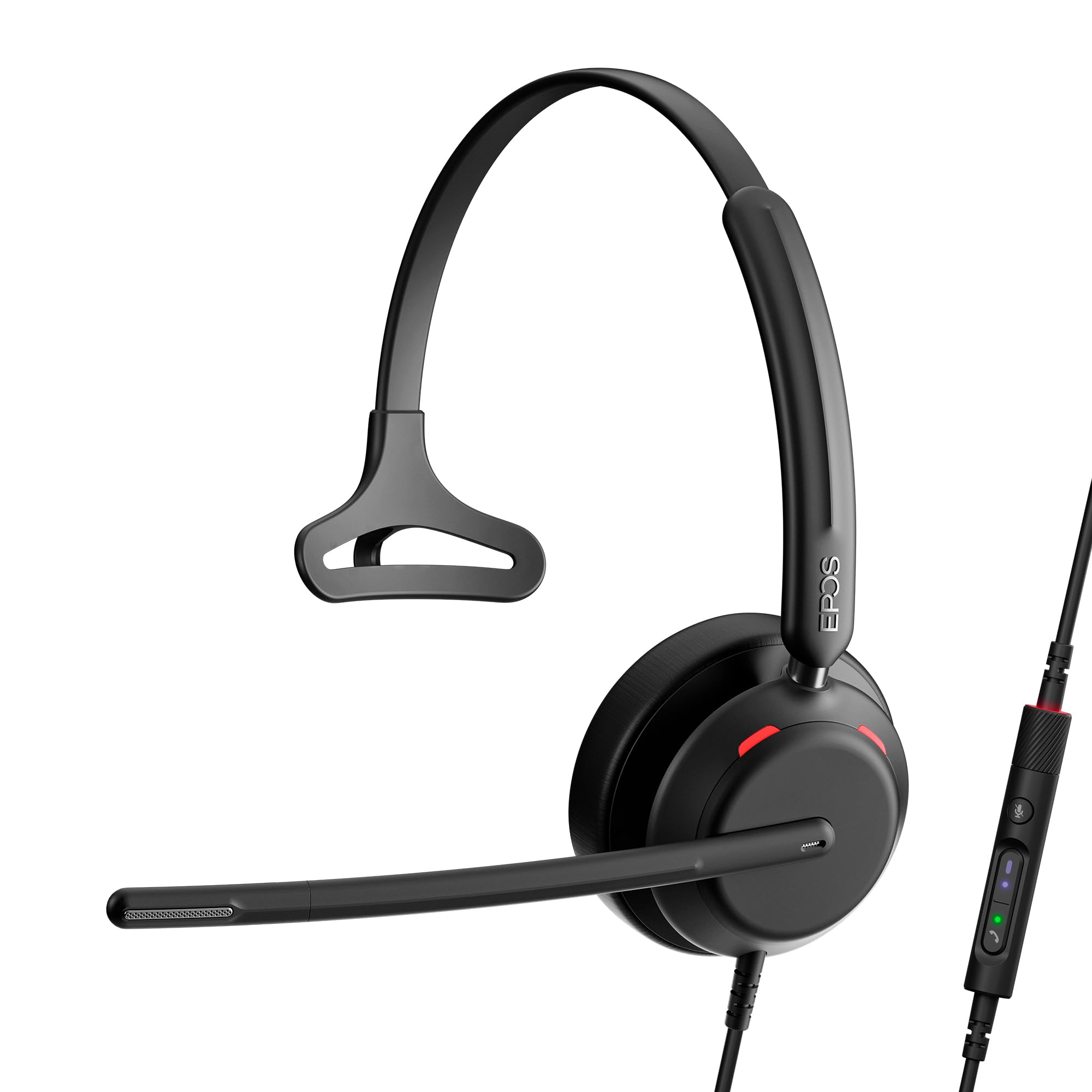 EPOS Impact 730T Corded Office Headset with USB Lightweight and Controller Ideal for Home Offices and Call Centers Noise-Canceling Microphone,
EPOS Impact 730T Corded Office Headset with USB Lightweight and Controller Ideal for Home Offices and Call Centers Noise-Canceling Microphone,