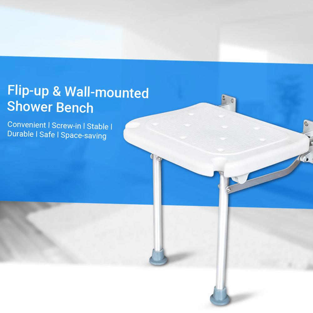 Складная душевая скамья Откидное сиденье для ванны на винтах Настенный стул для ванной Табурет с нескользящими ножками Дренажные отверстия
Складная душевая скамья Откидное сиденье для ванны на винтах Настенный стул для ванной Табурет с нескользящими ножками Дренажные отверстия