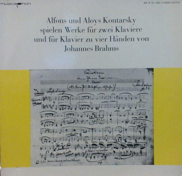 LP Record ALFONS & ALOYS KONTARSKY — JOHANNES - Alfons Und Aloys Kontarsky Spielen BM30SL3004 Musicaphon Germany Classical Used
LP Record ALFONS & ALOYS KONTARSKY — JOHANNES - Alfons Und Aloys Kontarsky Spielen BM30SL3004 Musicaphon Germany Classical Used