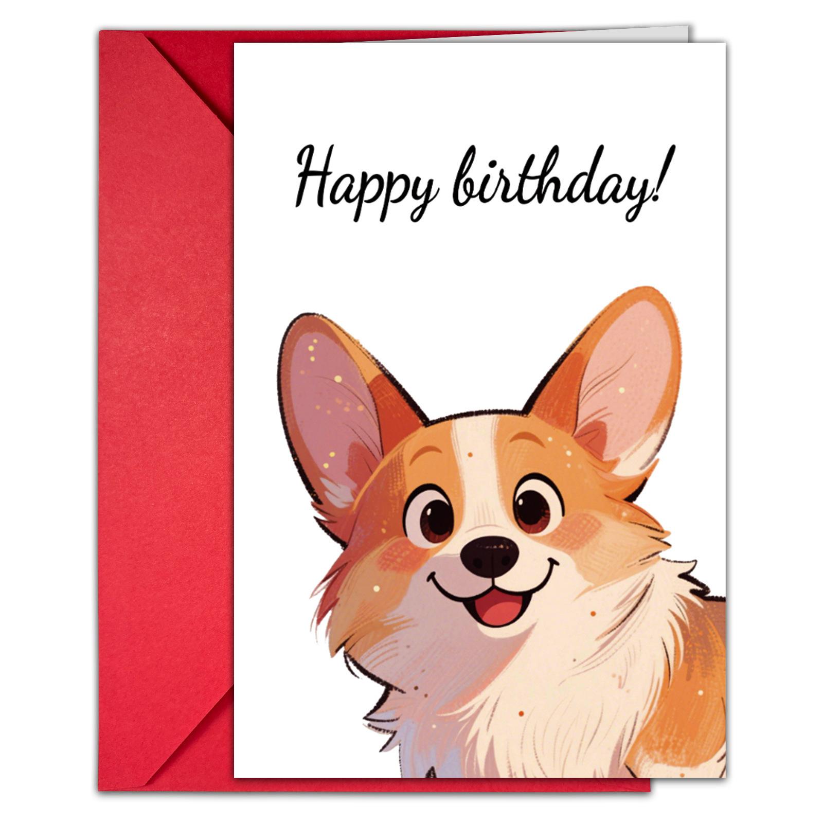 Large Size Birthday Card Envelope Combination Cute Animal Illustration Birthday Gift Card Invitation Card T020401106
Large Size Birthday Card Envelope Combination Cute Animal Illustration Birthday Gift Card Invitation Card T020401106