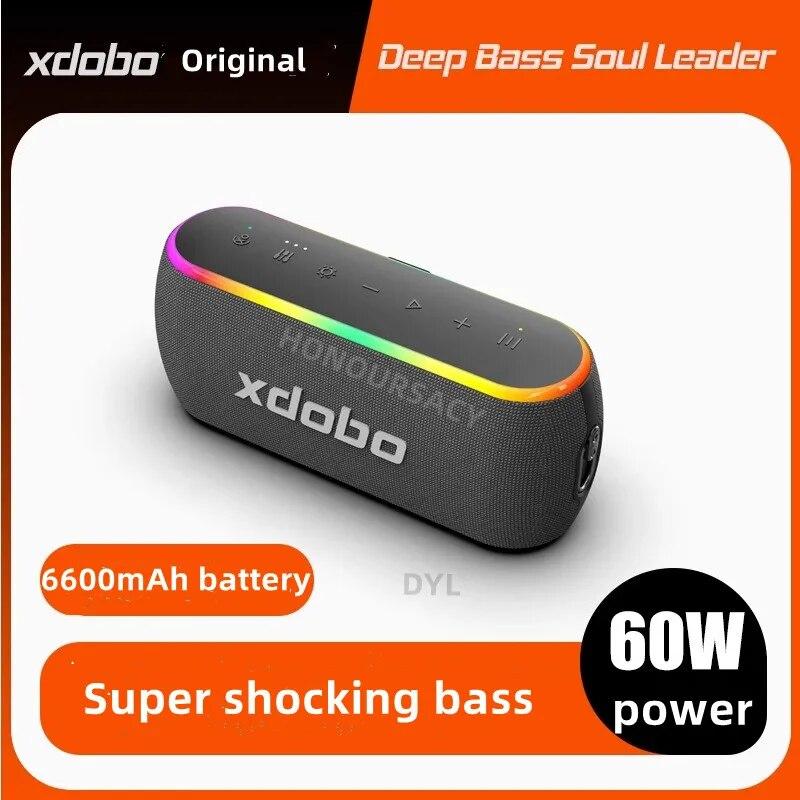 Беспроводной Bluetooth-динамик XDOBO X8 III, уличный красочный сабвуфер высокой мощности 60 Вт, портативная звуковая колонка caixa de som Boombox
Беспроводной Bluetooth-динамик XDOBO X8 III, уличный красочный сабвуфер высокой мощности 60 Вт, портативная звуковая колонка caixa de som Boombox