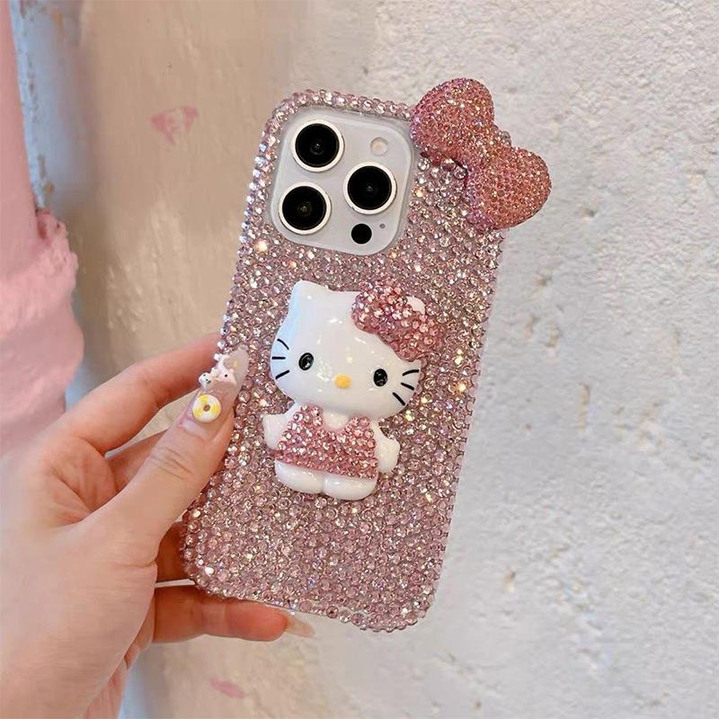 Full Diamond Kt Cat Bow For Iphone17Pro Mobile Phone Case Apple 16 Rhinestone 14Plus Premium Sense 15 iPhone 17Promax
Full Diamond Kt Cat Bow For Iphone17Pro Mobile Phone Case Apple 16 Rhinestone 14Plus Premium Sense 15 iPhone 17Promax