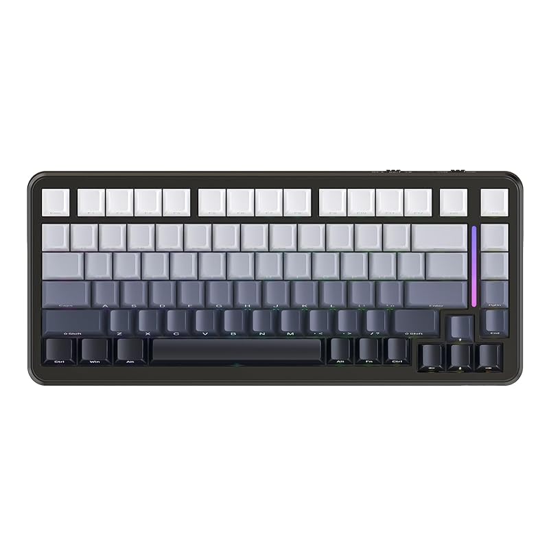 ATTACK SHAKR M86 82 key layout gasket mount mechanical keyboard wireless 1.2mm double layer black oil single key slot PCB board 5 layer pad HIFI sound
ATTACK SHAKR M86 82 key layout gasket mount mechanical keyboard wireless 1.2mm double layer black oil single key slot PCB board 5 layer pad HIFI sound