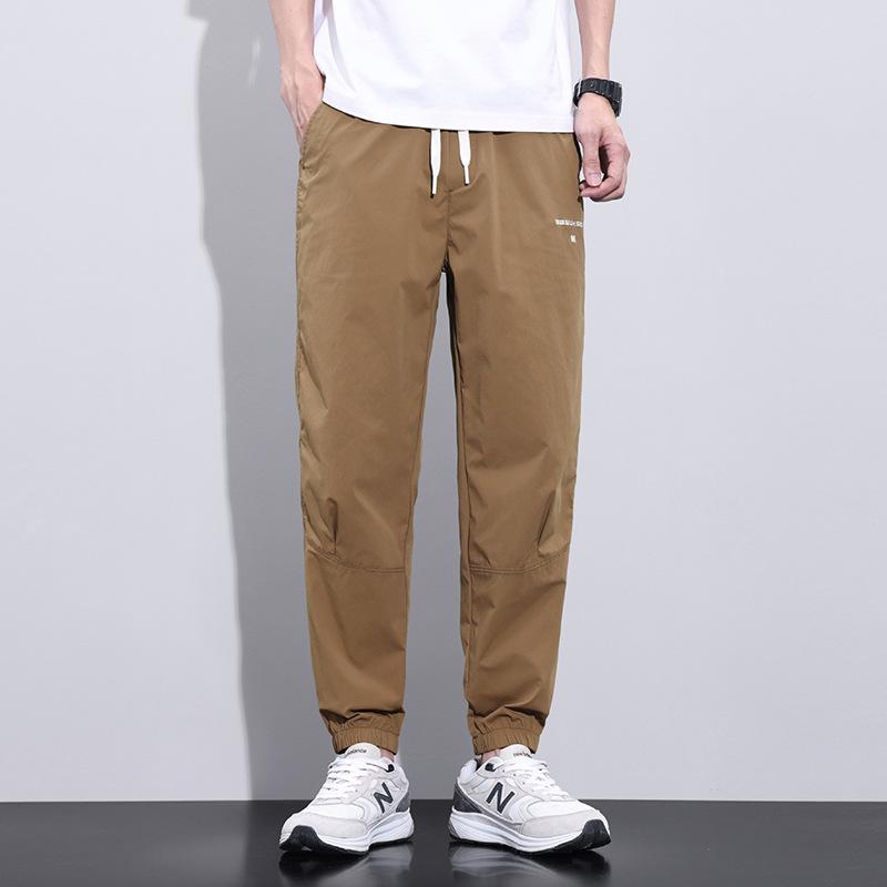 Мужские однотонные спортивные брюки с эластичным поясом - весна/лето, свободный покрой, повседневные брюки с завязками для студентов колледжей XL (70kg)
Мужские однотонные спортивные брюки с эластичным поясом - весна/лето, свободный покрой, повседневные брюки с завязками для студентов колледжей XL (70kg)