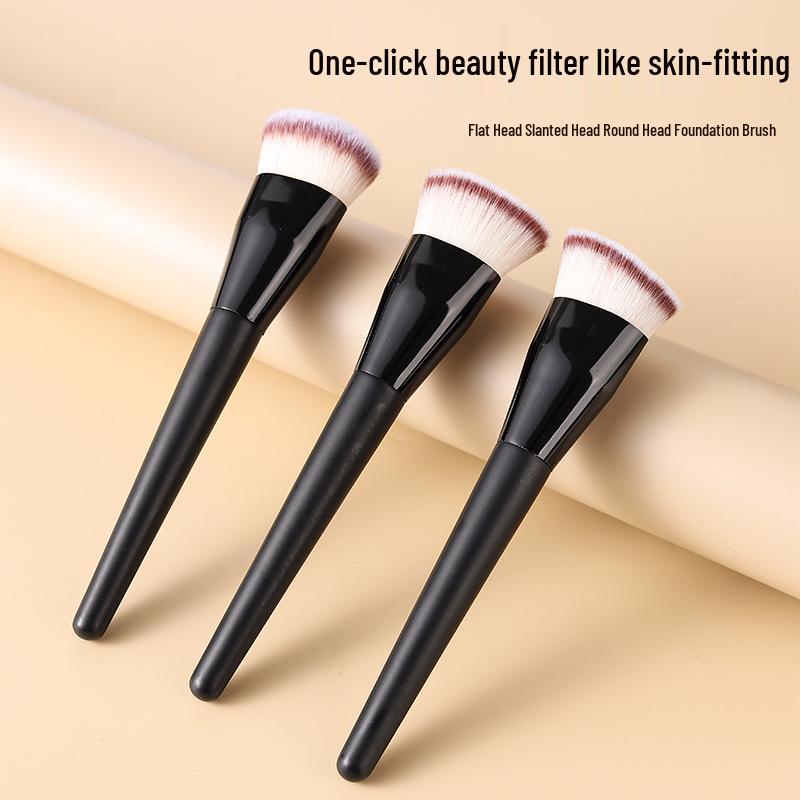 Slim & Wide Tongue-Shaped Foundation Brush - Seamless Concealer, No Powder Absorption, Flat Soft Bristles
Slim & Wide Tongue-Shaped Foundation Brush - Seamless Concealer, No Powder Absorption, Flat Soft Bristles