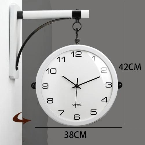 Luxury Silent Metal Wall Clock Double Sided Digital Wall Clocks Bedroom Decoration Home Decor Living Room Decoration Accessories (as the picture,16 inch)
Luxury Silent Metal Wall Clock Double Sided Digital Wall Clocks Bedroom Decoration Home Decor Living Room Decoration Accessories (as the picture,16 inch)