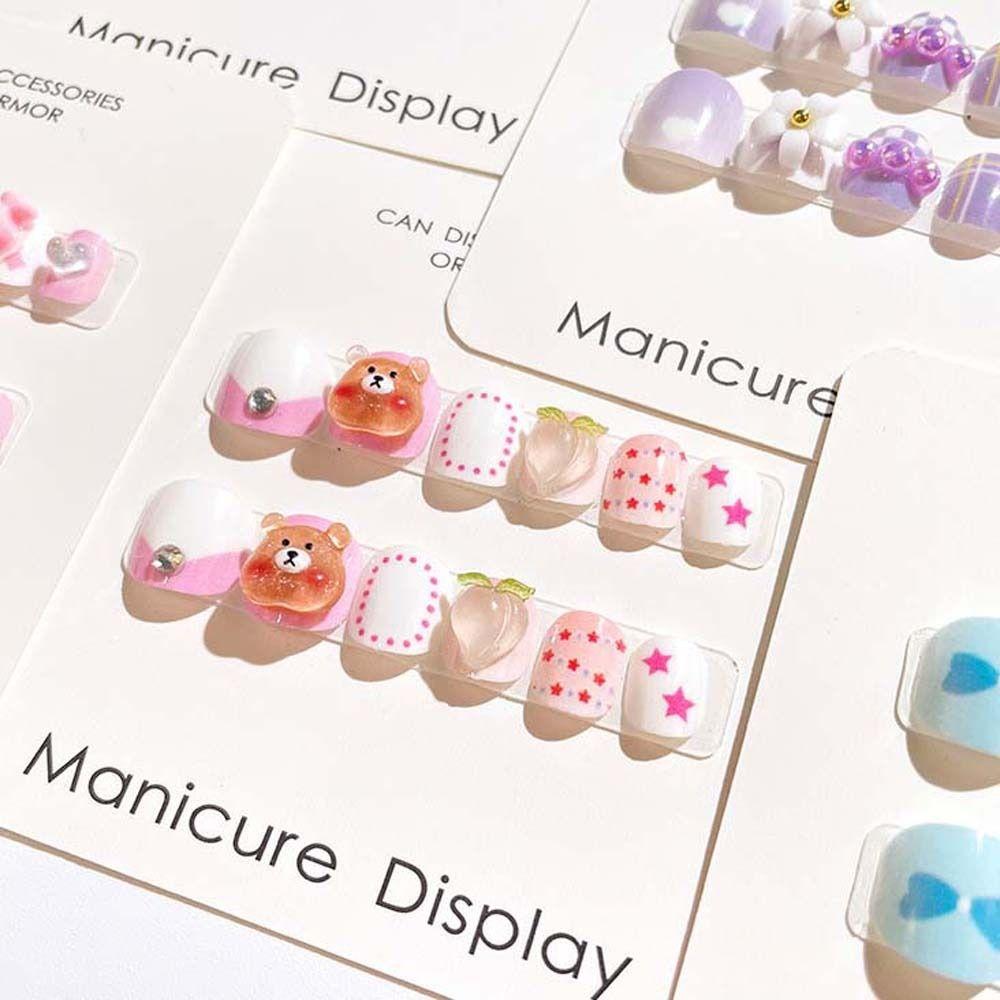 Flower Children False Nails Rabbit Cartoon Nail Accessories Kids Fake Nail Extension Girls Gift Style09
Flower Children False Nails Rabbit Cartoon Nail Accessories Kids Fake Nail Extension Girls Gift Style09