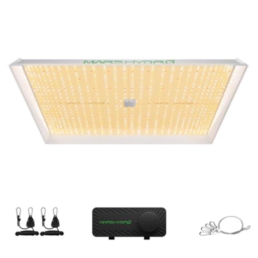 TS 3000 420W LED Grow Light for Indoor Plants Full Spectrum Commercial Grow Daisy Chain Plant Growing Lamp for 4x4 5x5ft Greenh срібний
TS 3000 420W LED Grow Light for Indoor Plants Full Spectrum Commercial Grow Daisy Chain Plant Growing Lamp for 4x4 5x5ft Greenh срібний