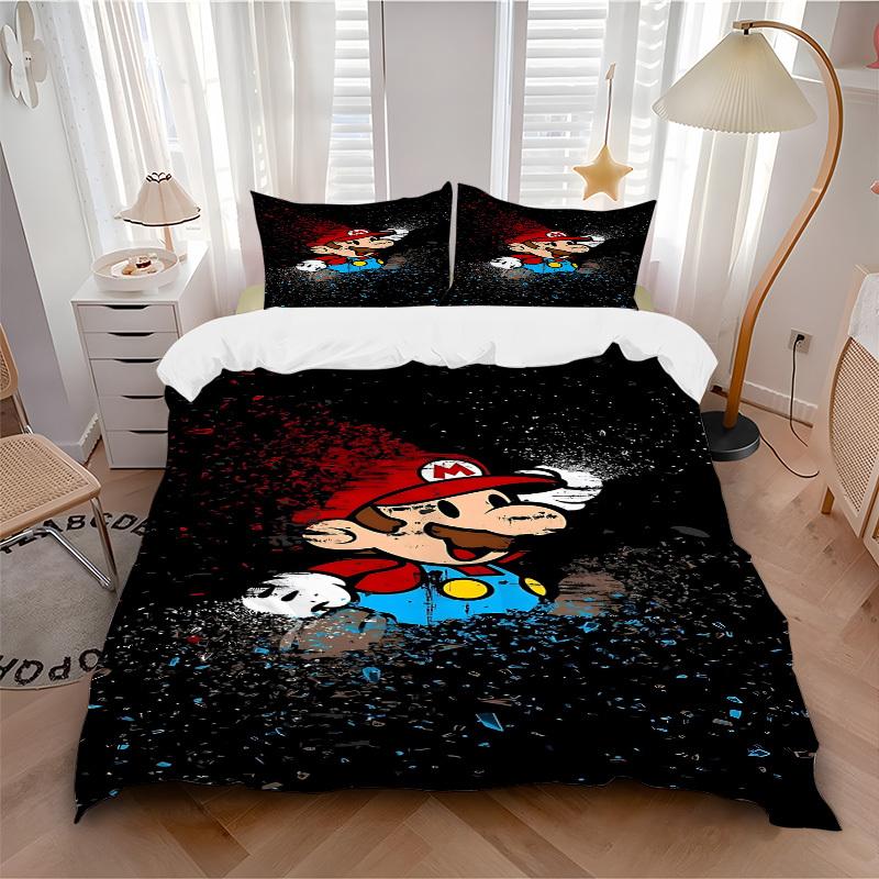 3pc Mario Bros Bedding Set Guest Room Bedroom Decor Christmas Halloween Decor Gifts- All Seasons (No Insert)a1013087 135x200cm
3pc Mario Bros Bedding Set Guest Room Bedroom Decor Christmas Halloween Decor Gifts- All Seasons (No Insert)a1013087 135x200cm