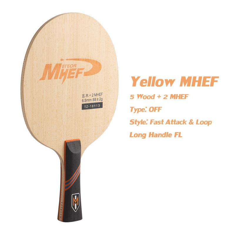 METEOR СИНИЙ ЖЕЛТЫЙ MHEF Модифицированное высокоэластичное волокно Лезвие для настольного тенниса Карбоновая ракетка Ракетка для пинг-понга Весло
METEOR СИНИЙ ЖЕЛТЫЙ MHEF Модифицированное высокоэластичное волокно Лезвие для настольного тенниса Карбоновая ракетка Ракетка для пинг-понга Весло