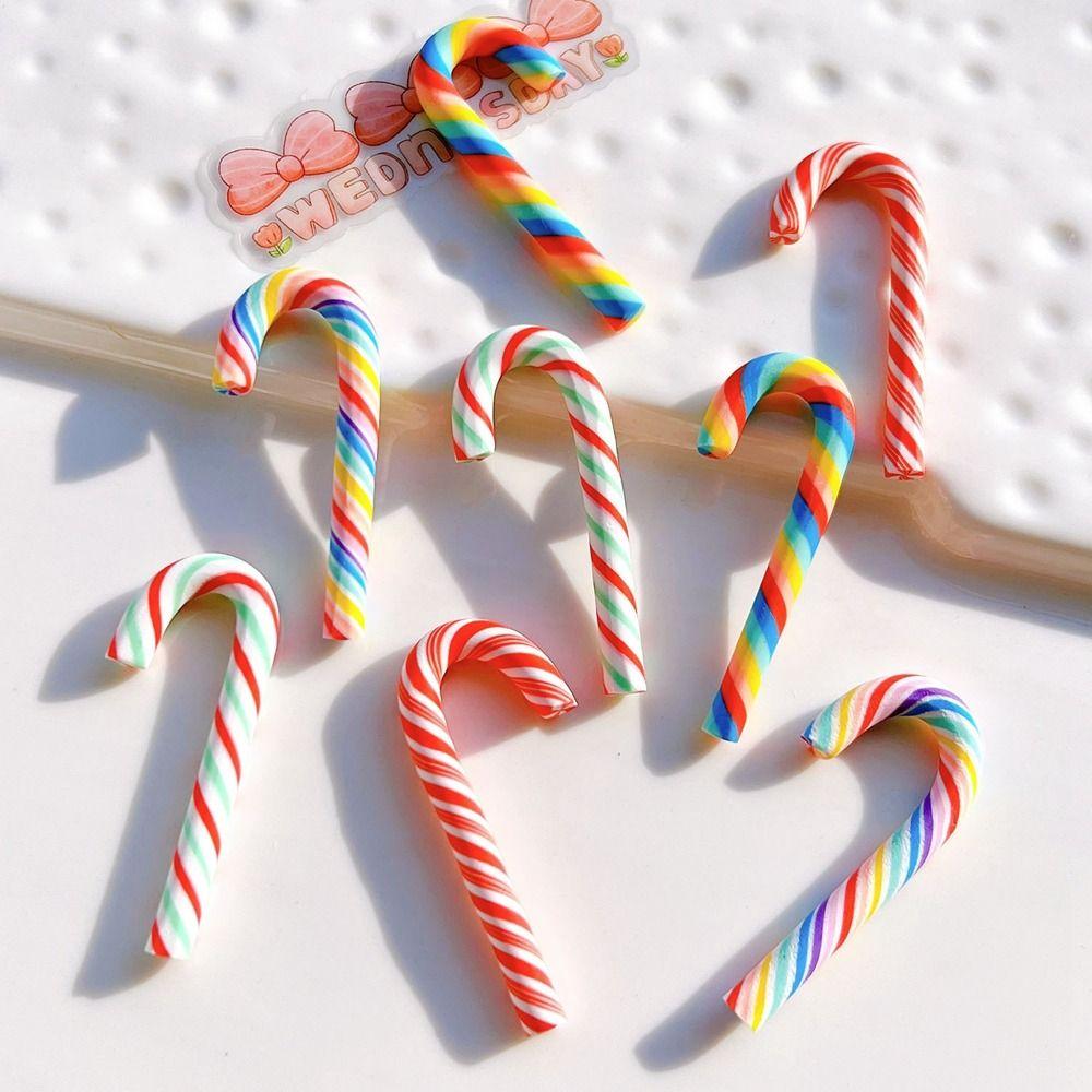 10Pcs Simulation Christmas Cane Resin Resin Hairpin Accessories Jewelry Making Ornaments Christmas
10Pcs Simulation Christmas Cane Resin Resin Hairpin Accessories Jewelry Making Ornaments Christmas