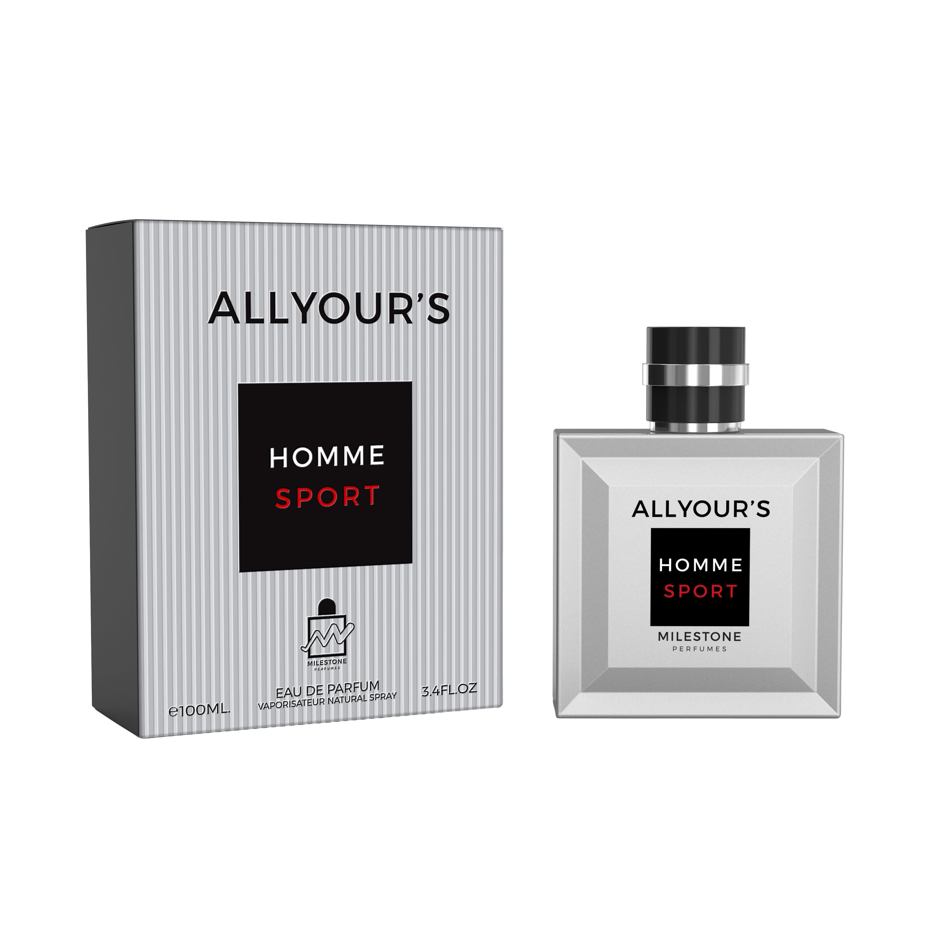 All Your S Homme Sport Milestone - чоловіча парфумована вода 100 ml 
All Your S Homme Sport Milestone - чоловіча парфумована вода 100 ml