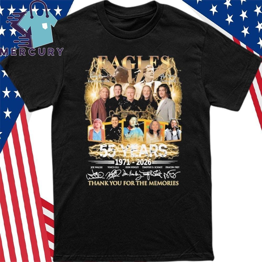 Eagles 55 Years 19712026 Signature Thank You For The Memories Signature Shirt Unisex T-Shirt L
Eagles 55 Years 19712026 Signature Thank You For The Memories Signature Shirt Unisex T-Shirt L