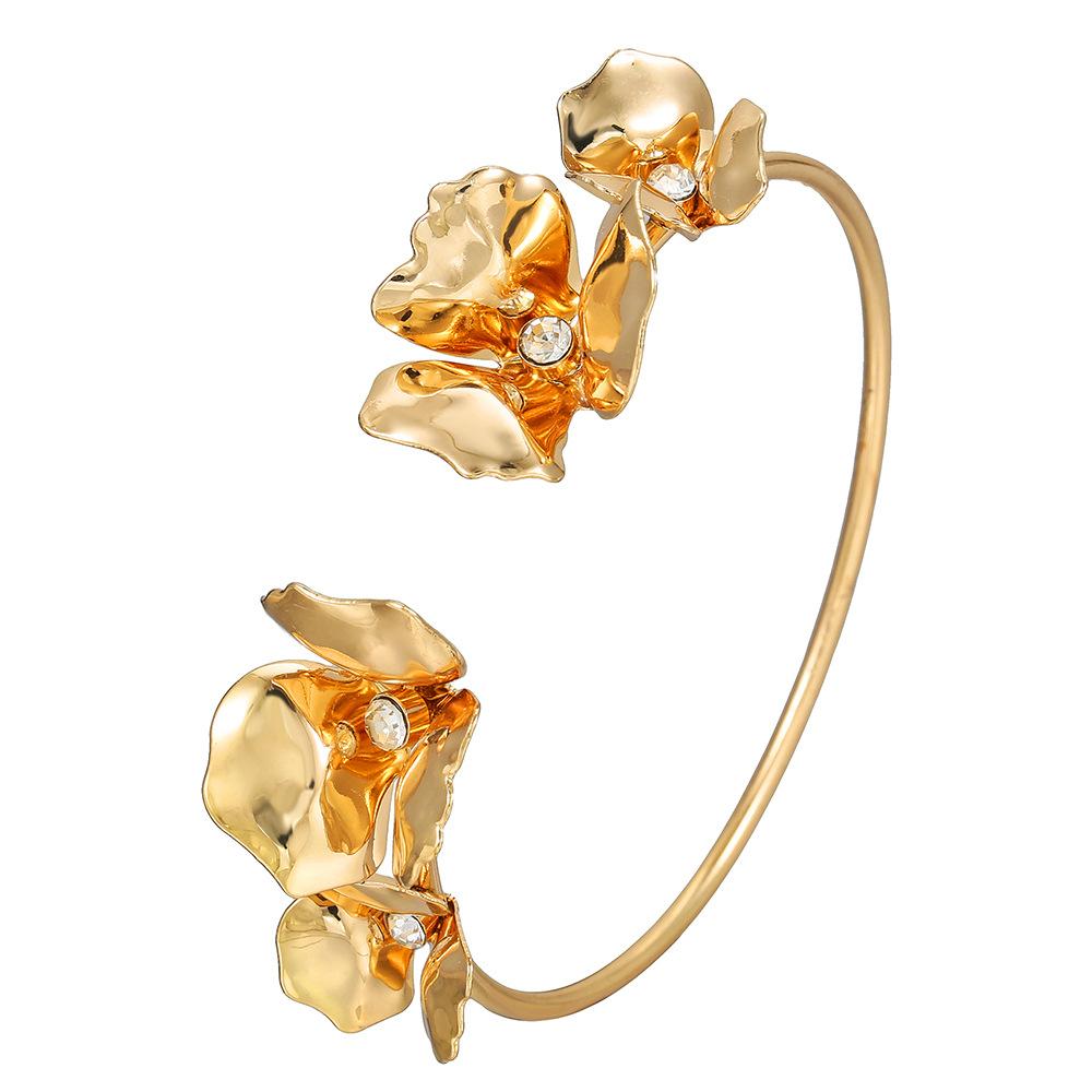 JYL TS Bracelet Metal Flower Bangle-Blossoms Beauty & Attracts Romantic Luck ZJ14088 кібер-жовтий колір
JYL TS Bracelet Metal Flower Bangle-Blossoms Beauty & Attracts Romantic Luck ZJ14088 кібер-жовтий колір