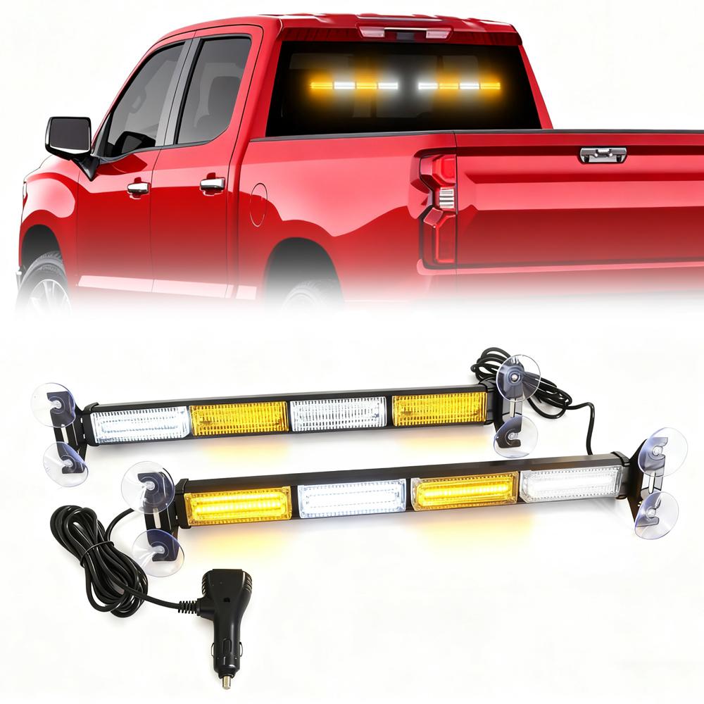 2 in 1 Emergency Strobe Traffic Advisor Light Bar Amber White Warning Hazard Safety Interior Windshield Dash Lights Emergency white yellow
2 in 1 Emergency Strobe Traffic Advisor Light Bar Amber White Warning Hazard Safety Interior Windshield Dash Lights Emergency white yellow