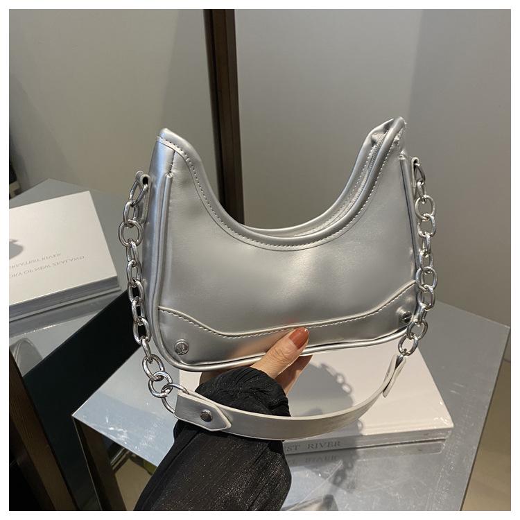 Женская текстурированная шикарная сумка-кроссбоди на весну/лето 2024 - Повседневная, маленькая квадратная сумка через плечо серебряный
Женская текстурированная шикарная сумка-кроссбоди на весну/лето 2024 - Повседневная, маленькая квадратная сумка через плечо серебряный