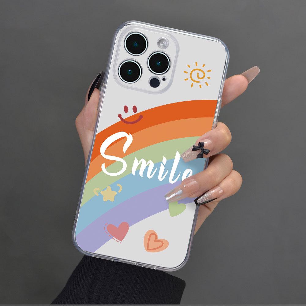 Чохол Rainbow Smile Full Cover Lens для iPhone 15: Захист від падіння iPhone 15 Pro
Чохол Rainbow Smile Full Cover Lens для iPhone 15: Захист від падіння iPhone 15 Pro