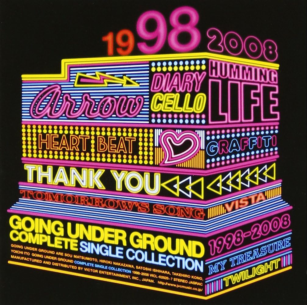 CD GOING UNDER GROUND - ПОЛНАЯ КОЛЛЕКЦИЯ СИНГЛОВ 1998-200 VICL62826PROMO Япония ОбиЯпонская поп/рок Б/У
CD GOING UNDER GROUND - ПОЛНАЯ КОЛЛЕКЦИЯ СИНГЛОВ 1998-200 VICL62826PROMO Япония ОбиЯпонская поп/рок Б/У
