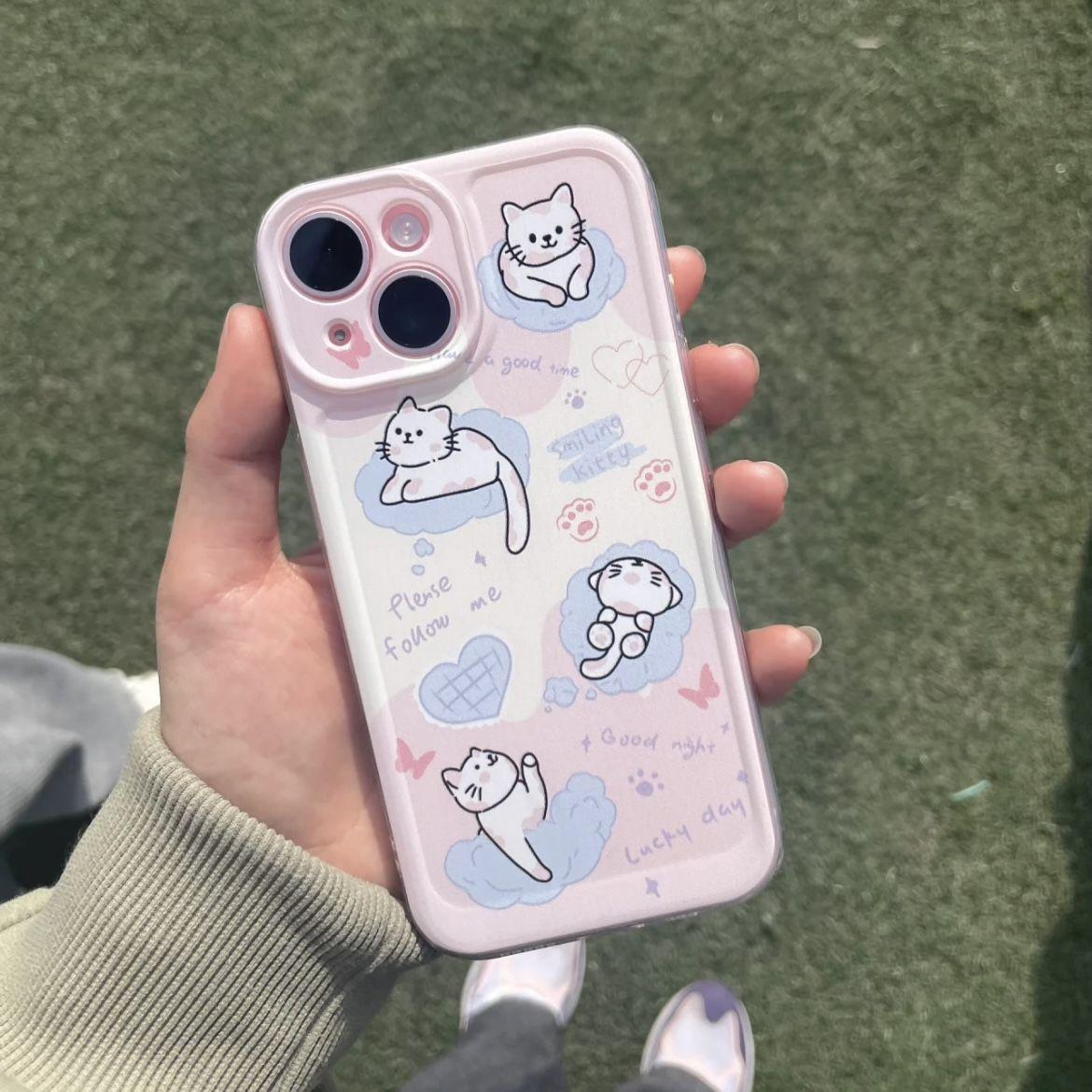 Cloud Kitten Soft Shell for Apple 11, 13, 14, 15, 16 Pro/Max - Cartoon Style, Precise Fit iPhone X
Cloud Kitten Soft Shell for Apple 11, 13, 14, 15, 16 Pro/Max - Cartoon Style, Precise Fit iPhone X