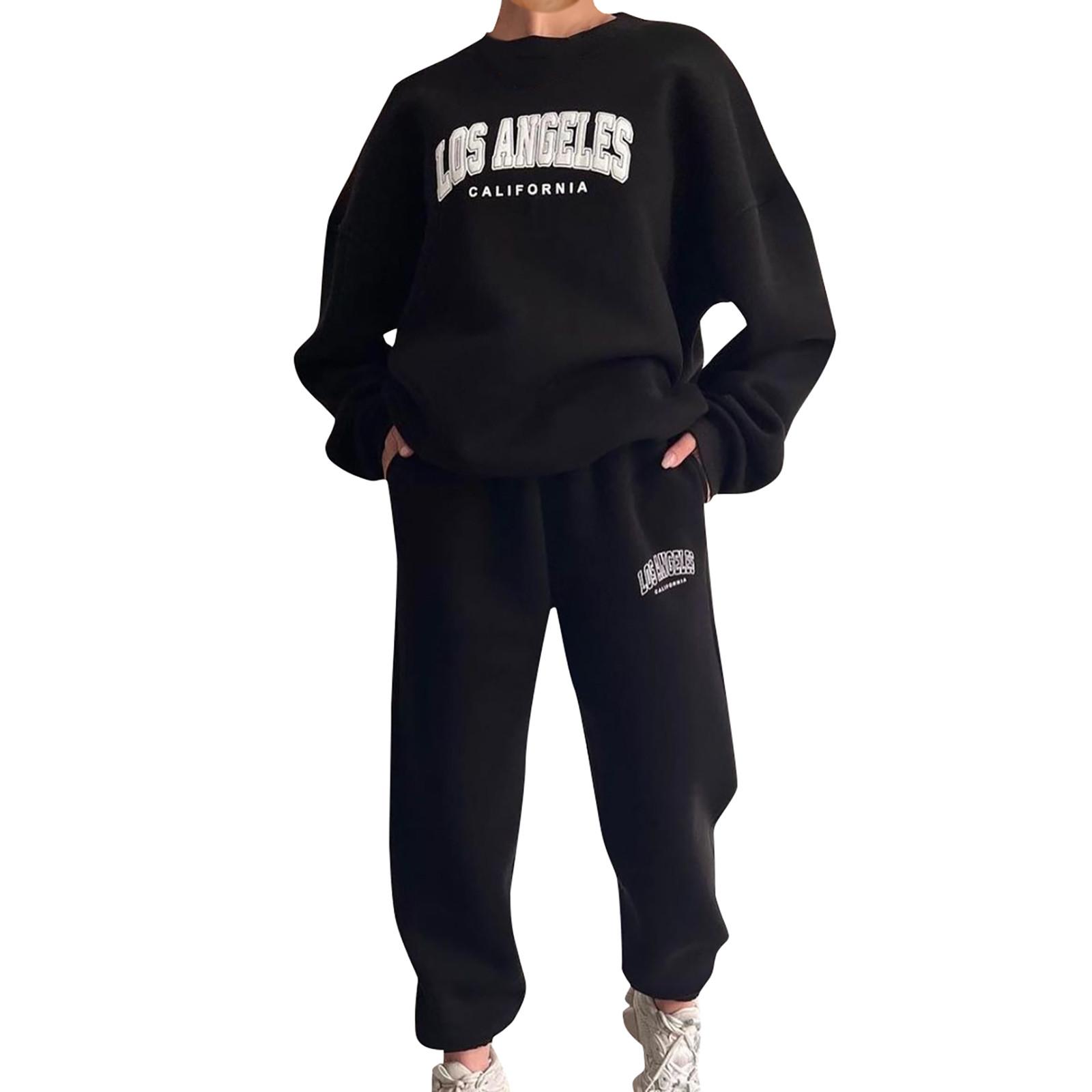 Европейский и американский женский повседневный модный утолщенный комплект с принтом, плюшевый свитер, брюки с длинными рукавами, комплект M чёрный
Европейский и американский женский повседневный модный утолщенный комплект с принтом, плюшевый свитер, брюки с длинными рукавами, комплект M чёрный