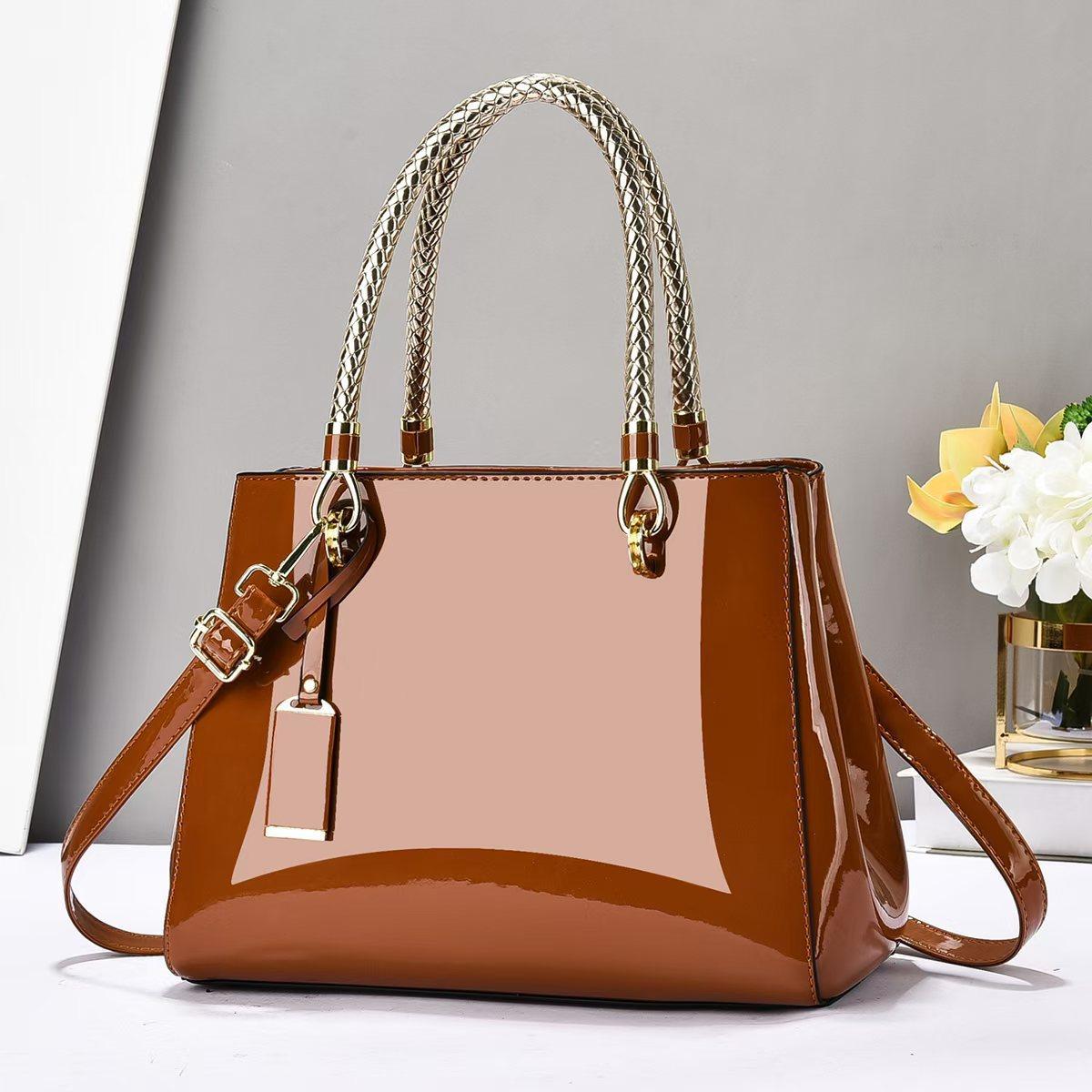 Bag Women s 2026 New Trend Fashion Patent Leather Large Capacity Simple Commuter Tote Single Shoulder Oblique Span Portable Women s Bag
Bag Women s 2026 New Trend Fashion Patent Leather Large Capacity Simple Commuter Tote Single Shoulder Oblique Span Portable Women s Bag